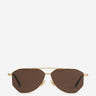 Bottega Veneta Mujer Barcelona Gafas de Sol Aviador color Dorado sku 860-001438 01 - Foto 1
