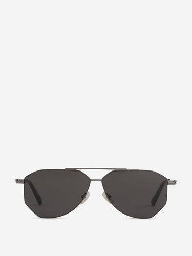 Bottega Veneta Mujer Barcelona Gafas de Sol Aviador color Gris sku 860-001438 02 - Foto 1