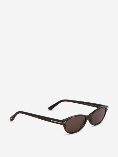Tom Ford Mujer Barcelona Gafas de Sol Ovaladas color Carey sku 860-001442 01 - Foto 2