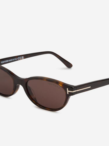 Tom Ford Mujer Barcelona Gafas de Sol Ovaladas color Carey sku 860-001442 01 - Foto 3