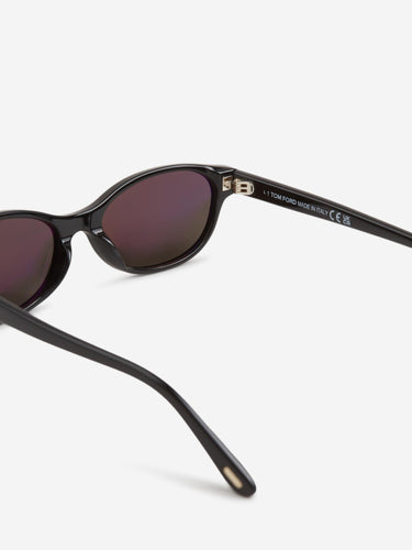 Tom Ford Mujer Barcelona Gafas de Sol Ovaladas color Negro sku 860-001442 02 - Foto 4
