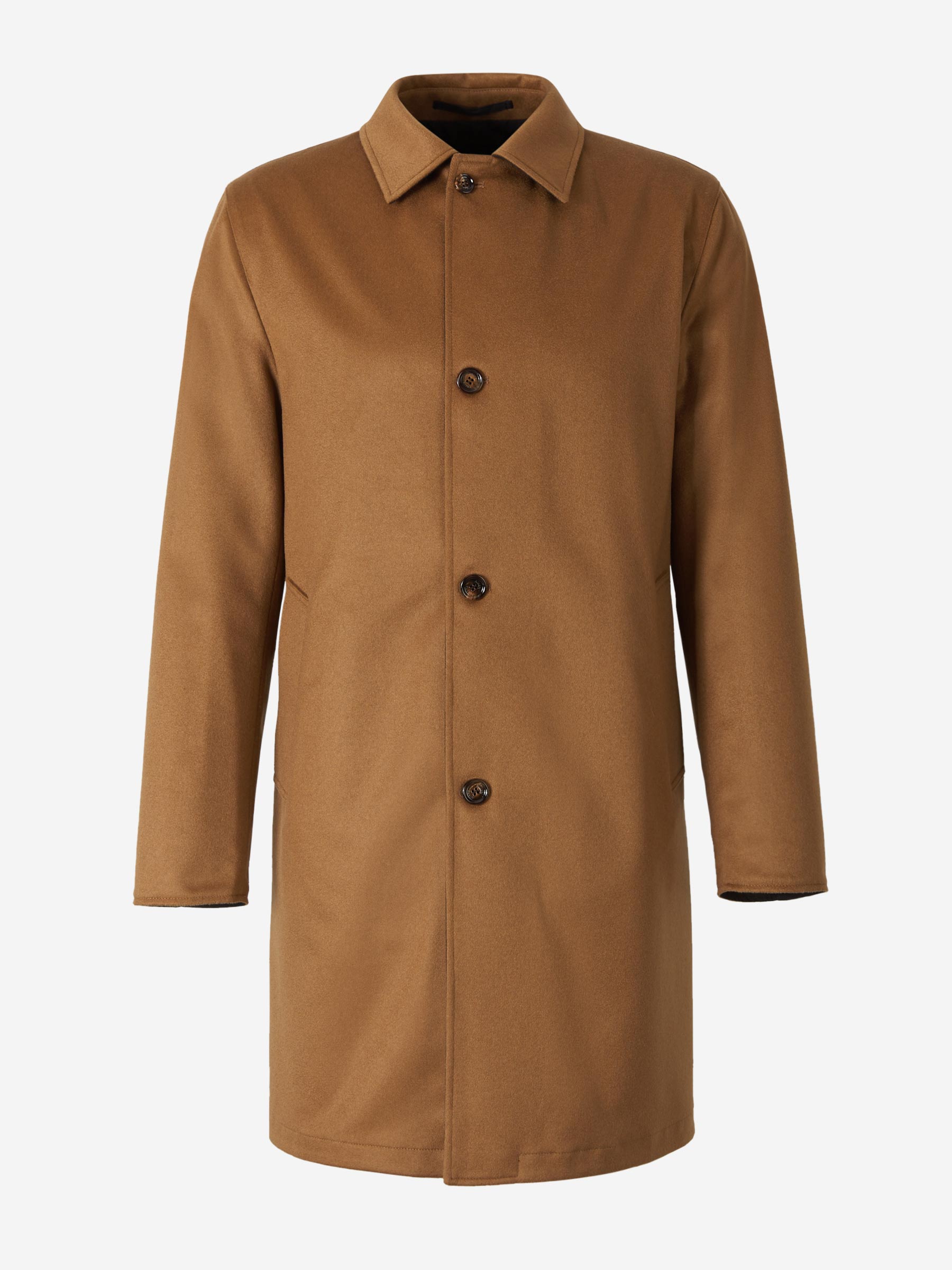 Kired Hombre Barcelona Abrigo Reversible Cashmere color Caramelo sku 502-001436 02 - Foto 1