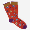 Gallo Calcetines Tricolor Canalé color Terracota sku 642-000519 01 - Foto 1