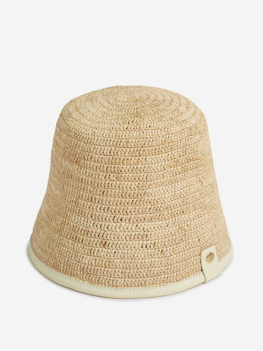 Jacquemus Mujer Barcelona Sombrero Pescador Soli color Marfil sku 899-001972 01 - Foto 3