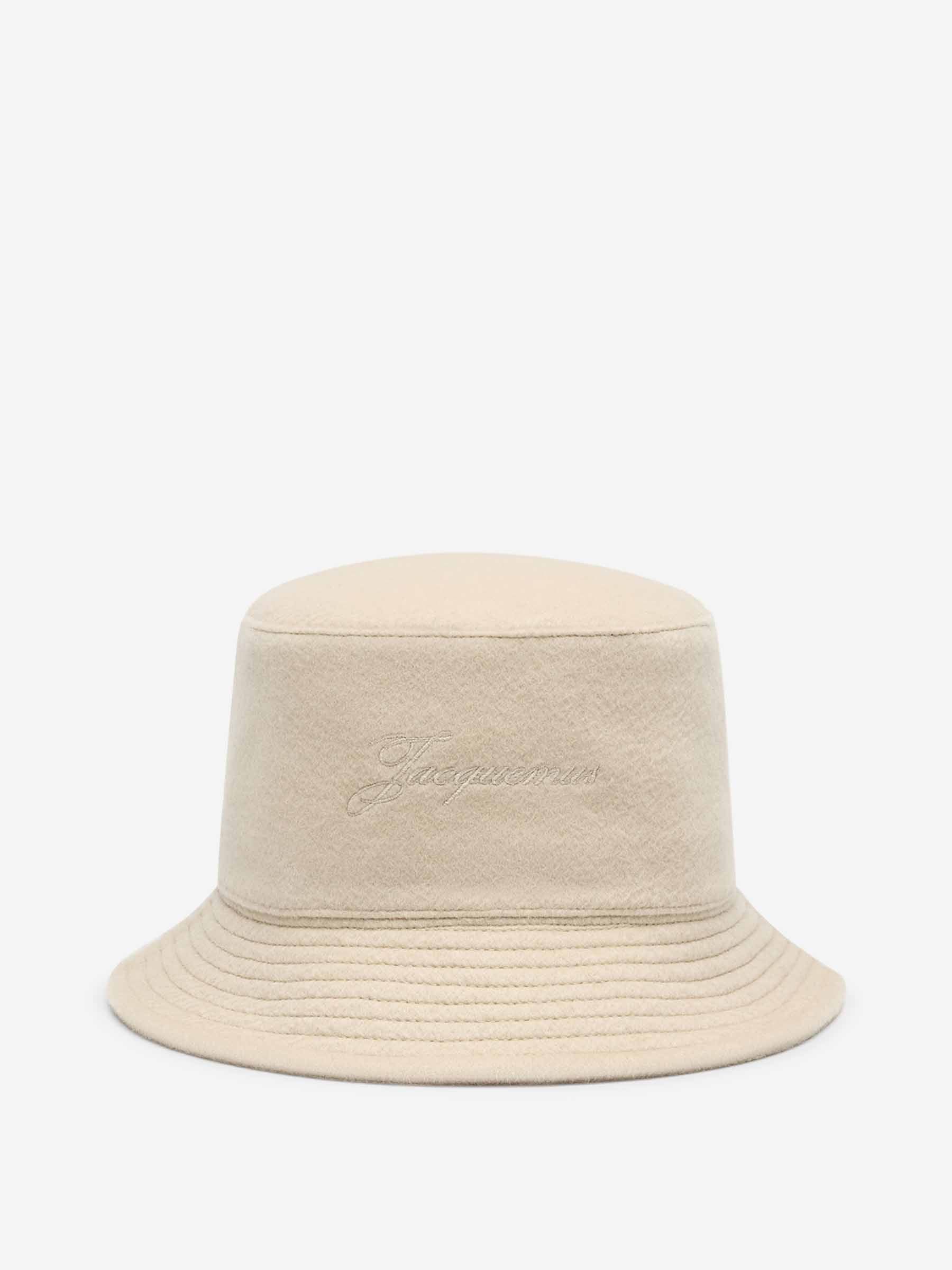 Jacquemus Mujer Barcelona Sombrero Pescador Lana color Beige sku 899-001985 01 - Foto 1