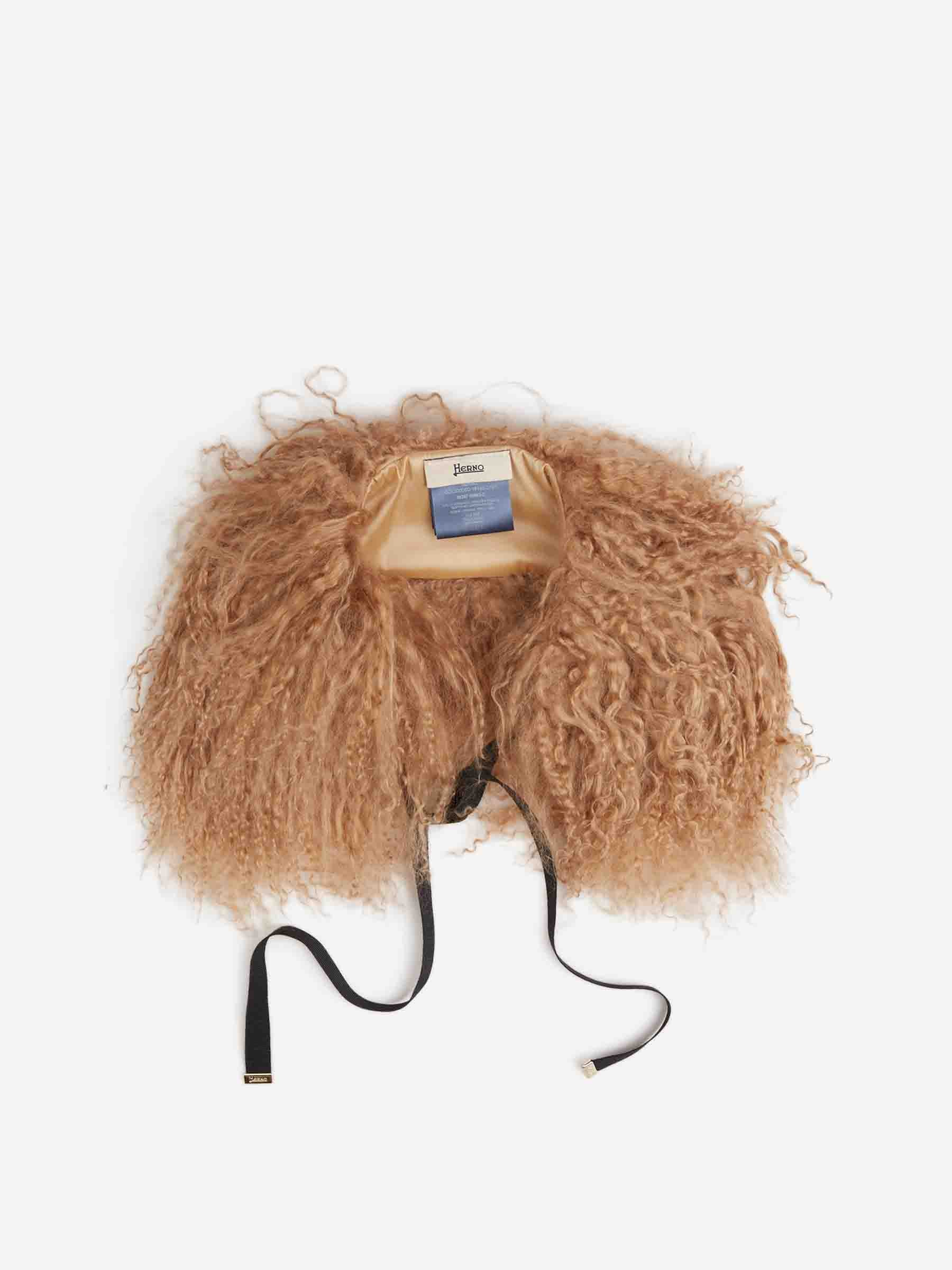Herno Mujer Barcelona Cuello Pelo Mongolia color Camel sku 899-001992 03 - Foto 1