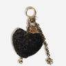 Chloé Mujer Barcelona Charm Symbols Heart Shearling color Marrón Oscuro sku 899-001997 01 - Foto 1