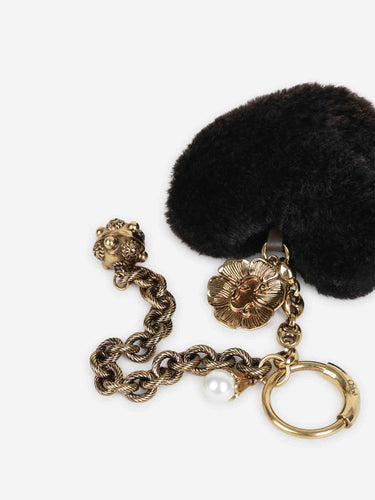 Chloé Mujer Barcelona Charm Symbols Heart Shearling color Marrón Oscuro sku 899-001997 01 - Foto 3