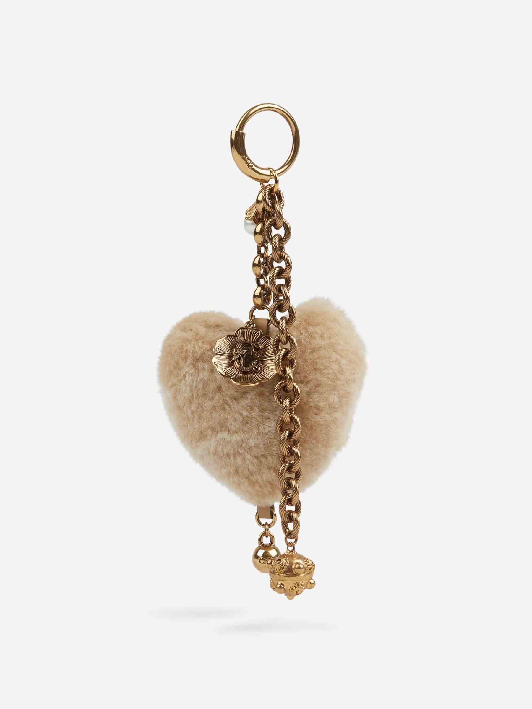 Chloé Mujer Barcelona Charm Symbols Heart Shearling color Beige sku 899-001997 02 - Foto 1
