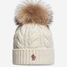 Moncler Grenoble Mujer Barcelona Gorro Cachemira Pompón color Blanco sku 899-002002 01 - Foto 1