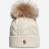 Moncler Grenoble Mujer Barcelona Gorro Cachemira Pompón color Blanco sku 899-002002 01 - Foto 1