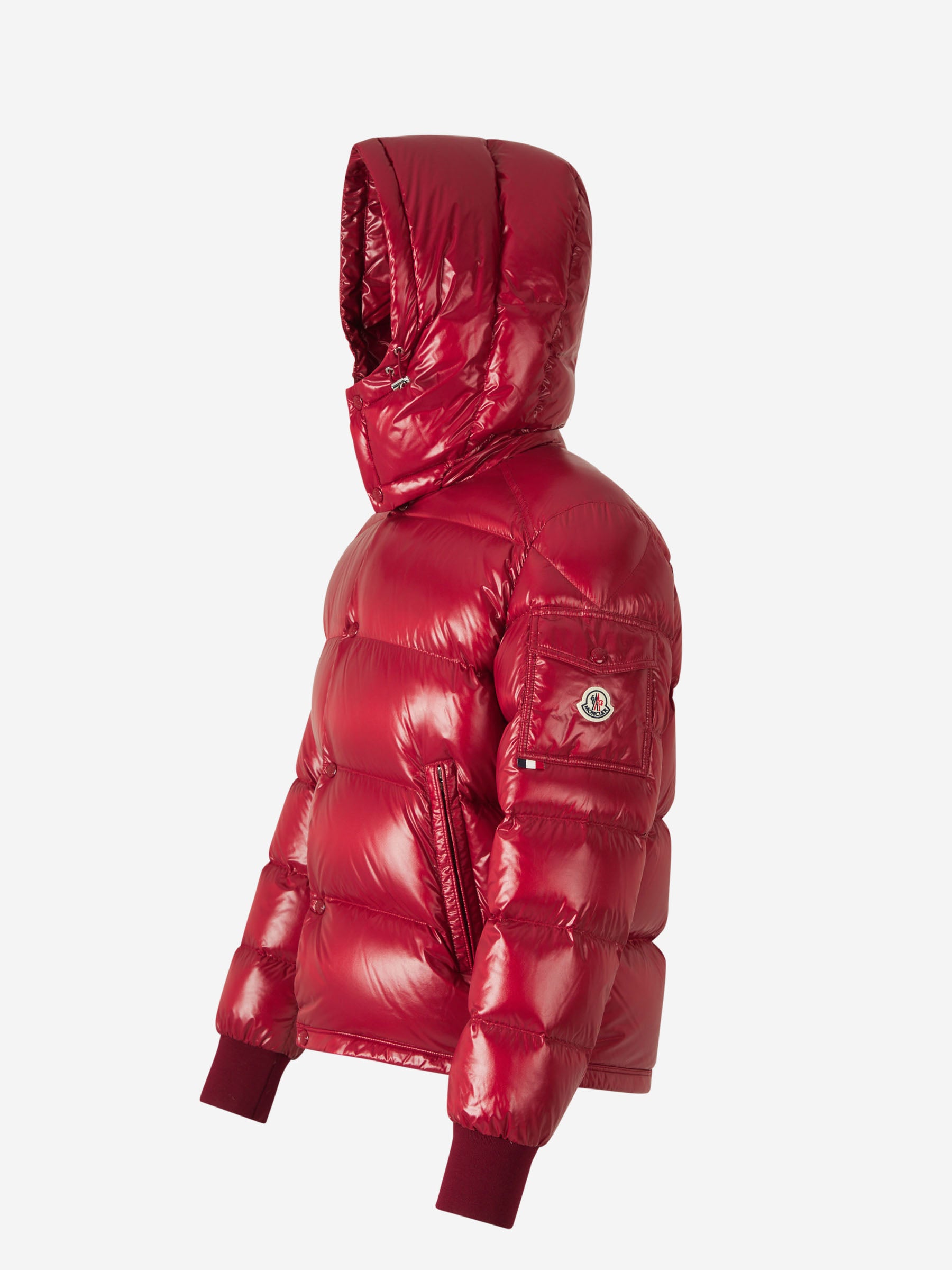 Moncler Chaquetón Acolchado Maljasset color Rojo sku 512-002271 01 - Foto 2