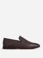 Santa Eulalia Hombre Barcelona Zapatillas Homewear Piel color Marrón Oscuro sku 612-000066 01 - Foto 1