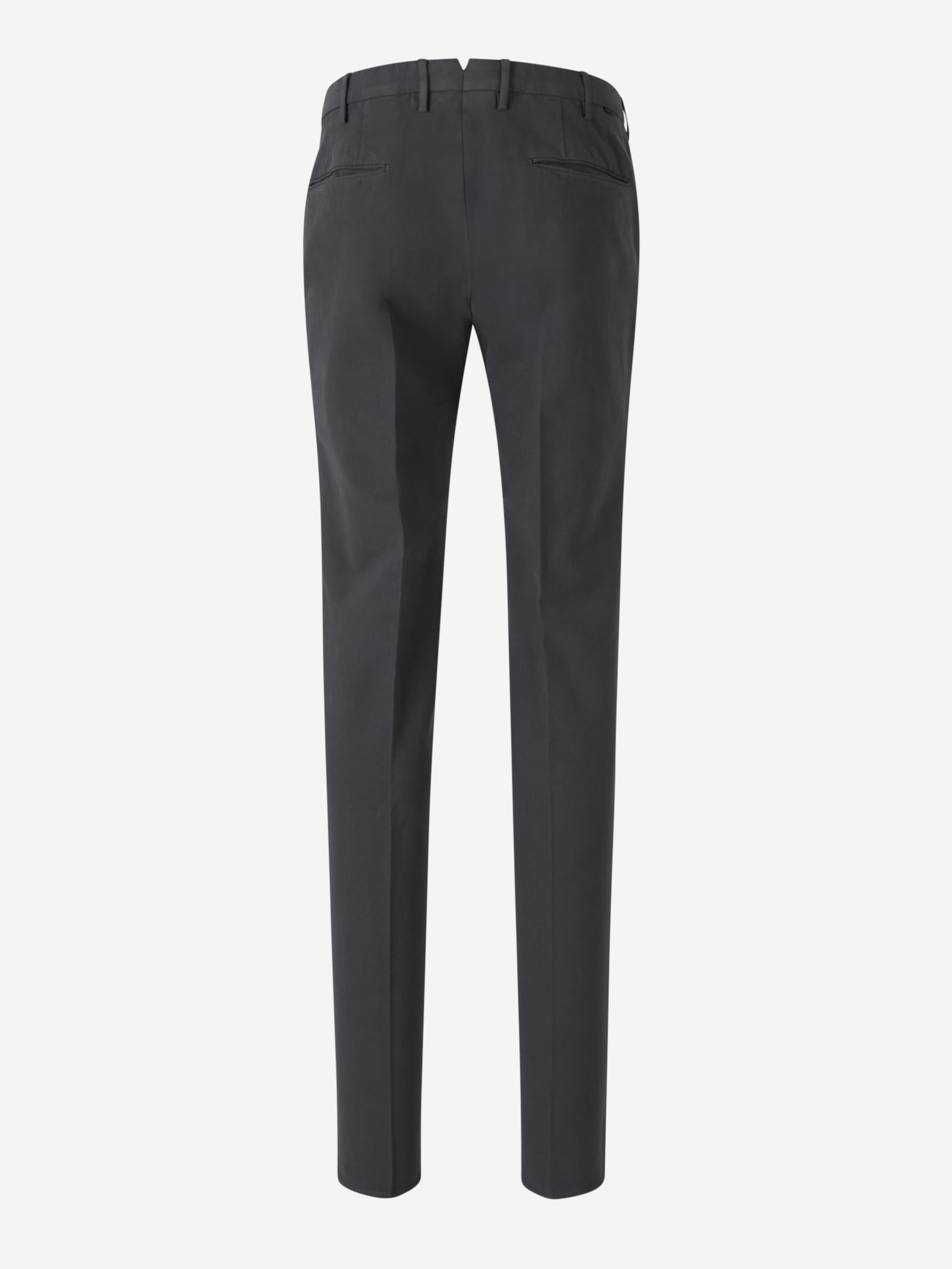 Incotex Hombre Barcelona Pantalones Chinos Slim Fit color Gris Piedra sku 521-002911 06 - Foto 2