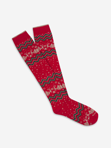 Gallo Hombre Barcelona Calcetines Navideños Strelizia color Rojo sku 641-000200 02 - Foto 1
