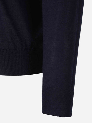 Santa Eulalia Hombre Barcelona Polo Cashmere Y Seda color Azul Noche sku 551-000379 01 - Foto 4