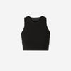 Fear of God Essentials Mujer Barcelona Top Canalé Algodón color Negro sku 703-002271 01 - Foto 1