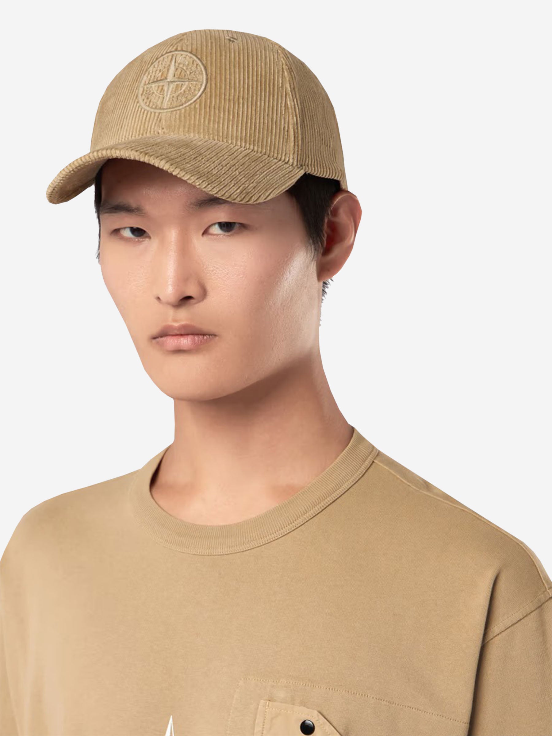 Stone Island – Stone Island Corduroy Baseball Cap in Barcelona or