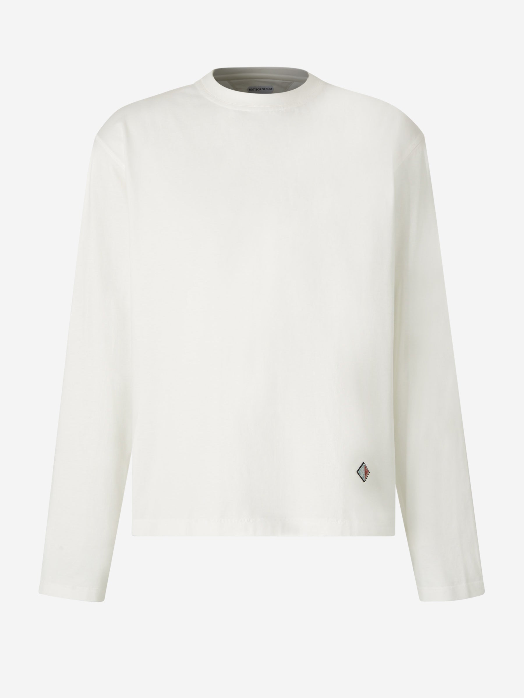 Bottega Veneta Camiseta Algodón Logo color Blanco sku 553-003746 01 - Foto 1