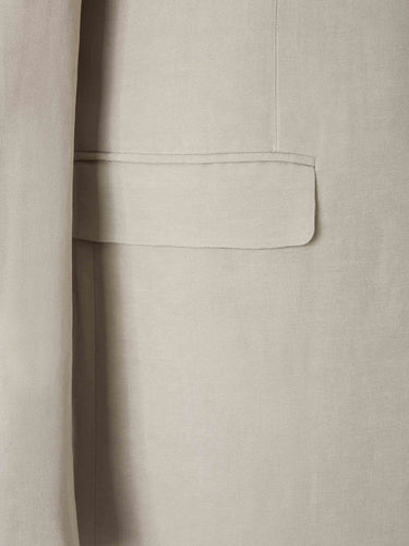 Canali Hombre Barcelona Traje de Lino y Seda color Beige sku 311-000334 02 - Foto 4