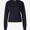 Ami Paris Mujer Barcelona Jersey Punto Lana color Azul Marino sku 711-003195 01 - Foto 1