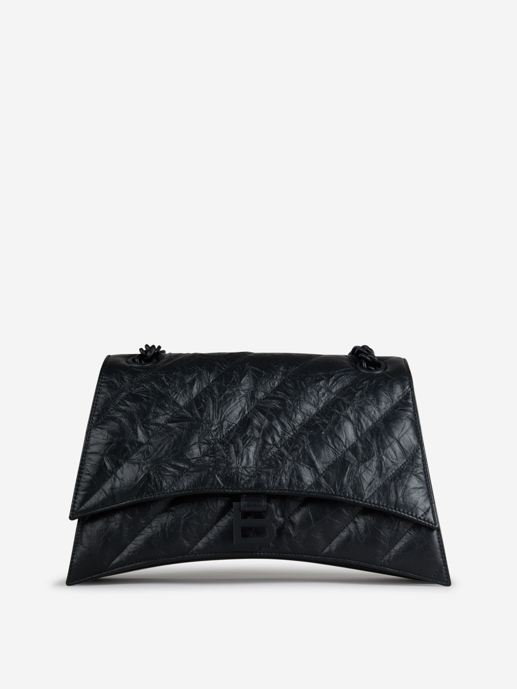 Balenciaga Bolso Hombro Crush color Negro sku 810-007685 01 - Foto 1