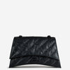 Balenciaga Bolso Hombro Crush color Negro sku 810-007685 01 - Foto 1