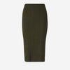 Fabiana Filippi Mujer Barcelona Falda Midi Platinum color Verde Militar sku 750-001540 01 - Foto 1