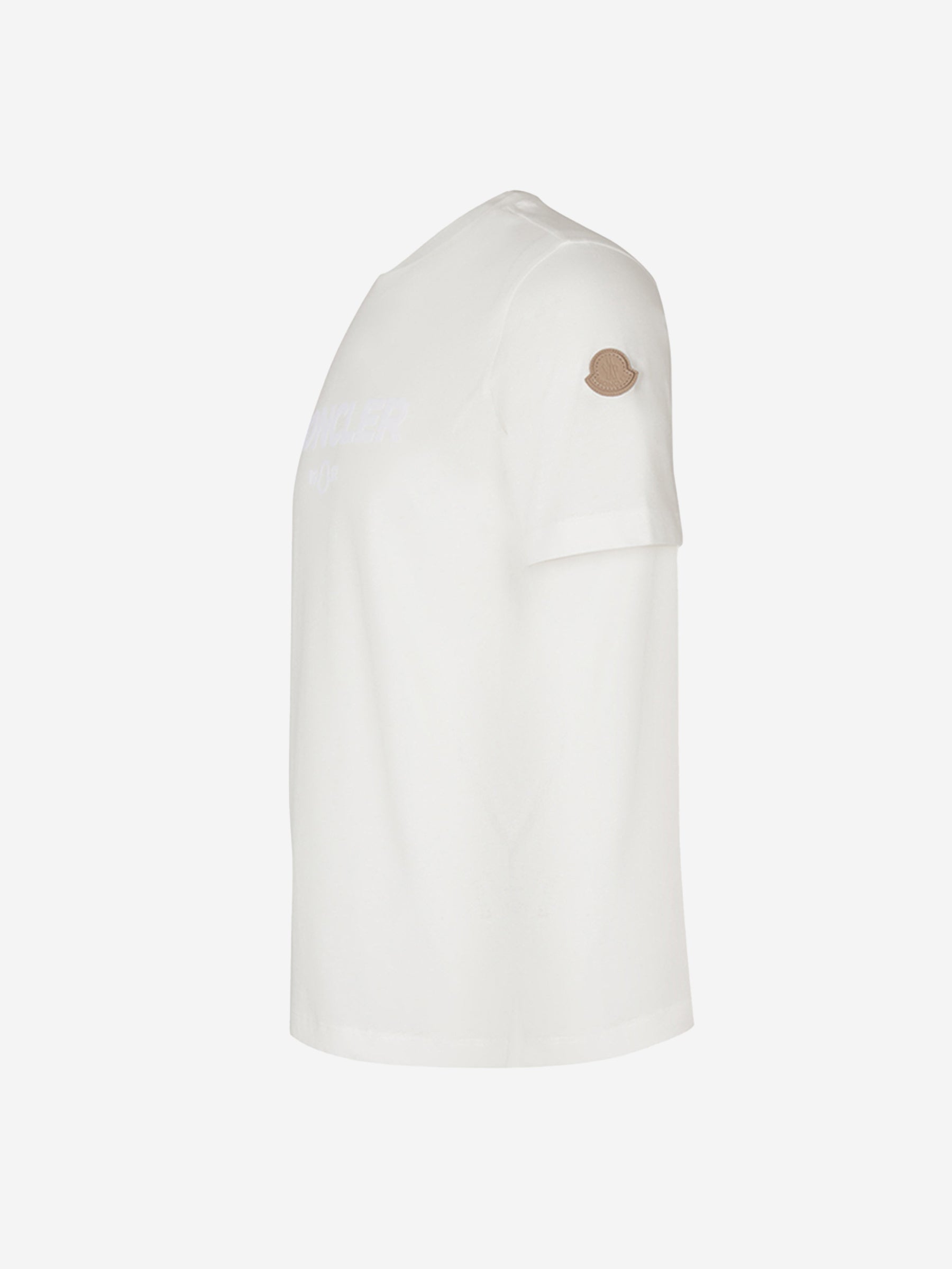 Moncler Camiseta Logo Algodón color Blanco sku 553-003782 01 - Foto 2
