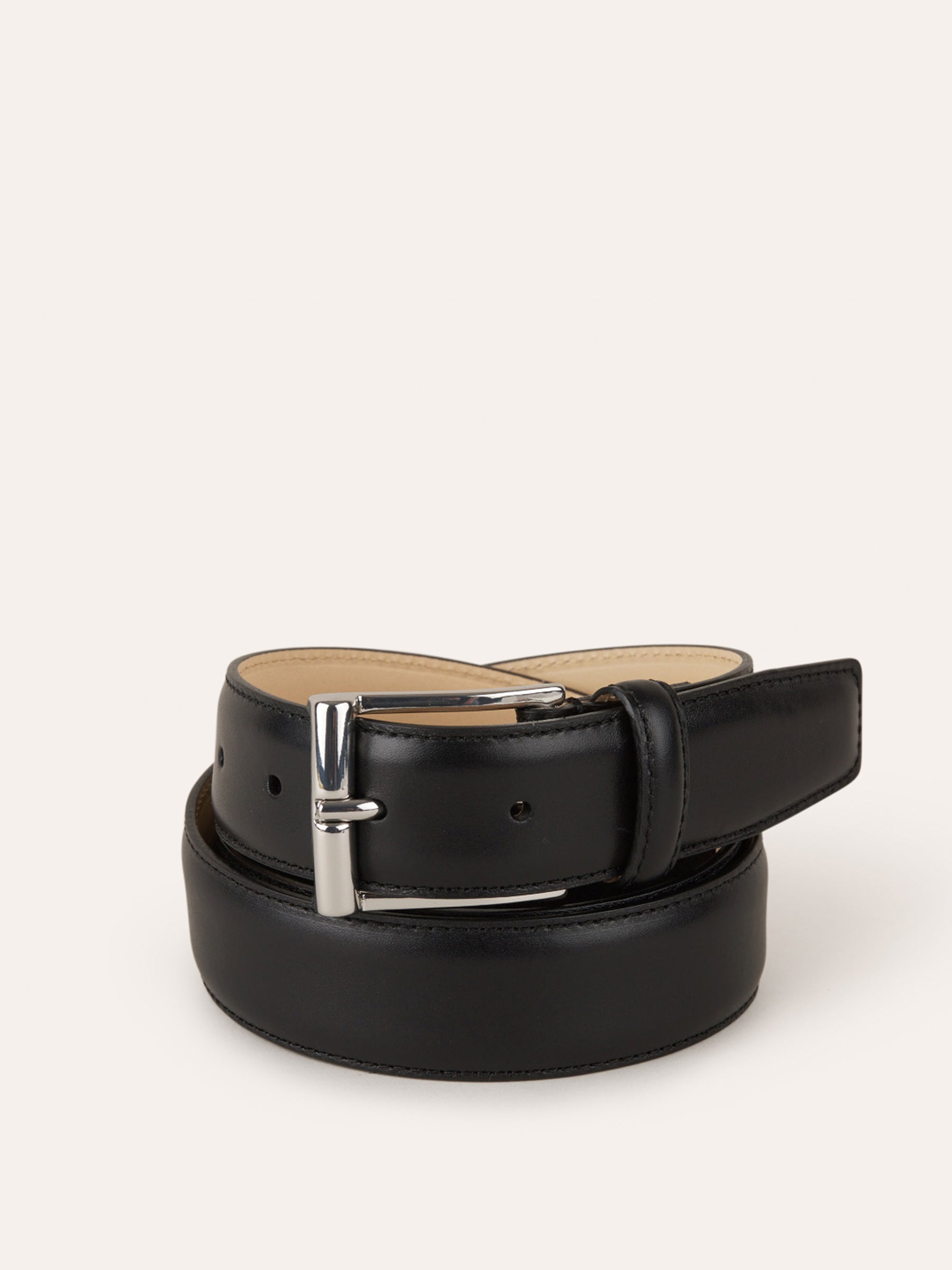 Crockett & Jones Hombre Barcelona Cinturón Piel Fina color Negro sku 621-000067 01 - Foto 2