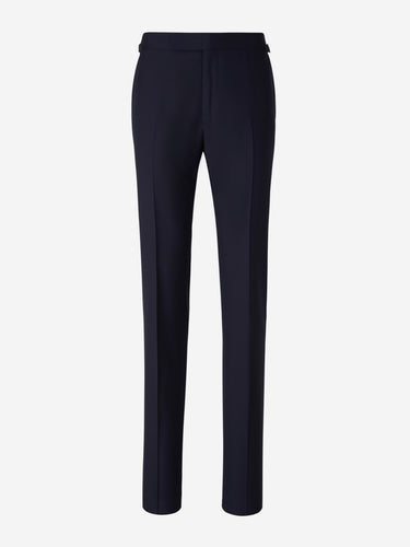 Tom Ford Hombre Barcelona Traje Liso Lana color Azul Noche sku 311-000351 02 - Foto 6