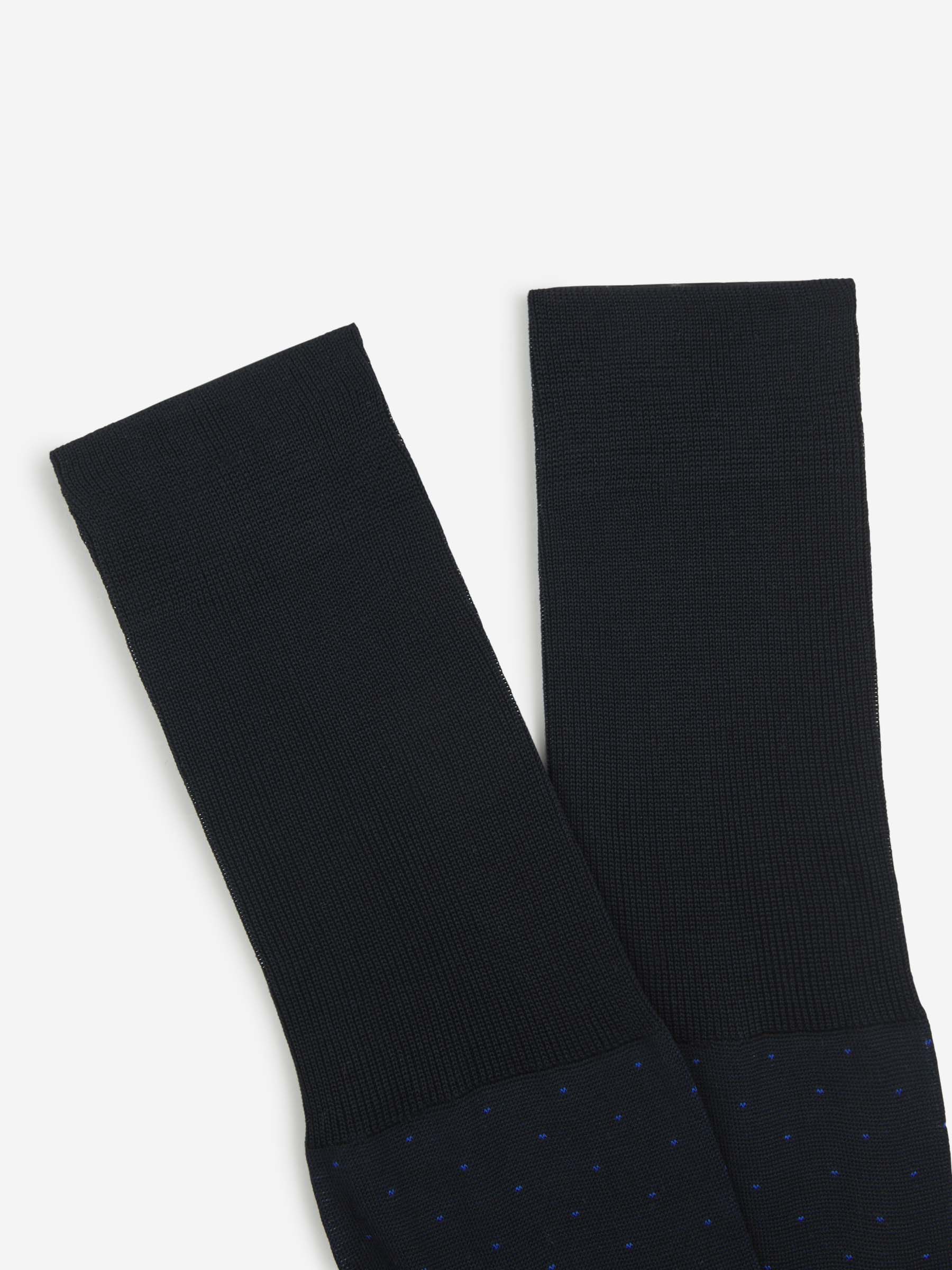 Bresciani Calcetines Logo Bordado color Azul Marino sku 641-000097 01 - Foto 2