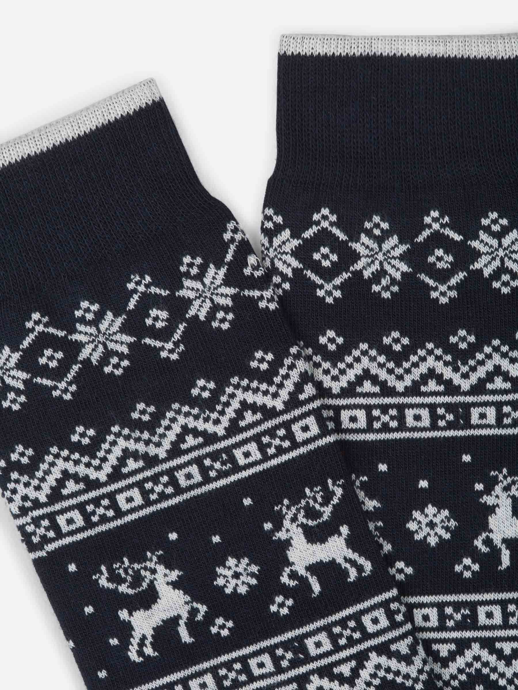 Gallo Hombre Barcelona Calcetines Navideños Strelizia color Azul Noche sku 642-000395 02 - Foto 2