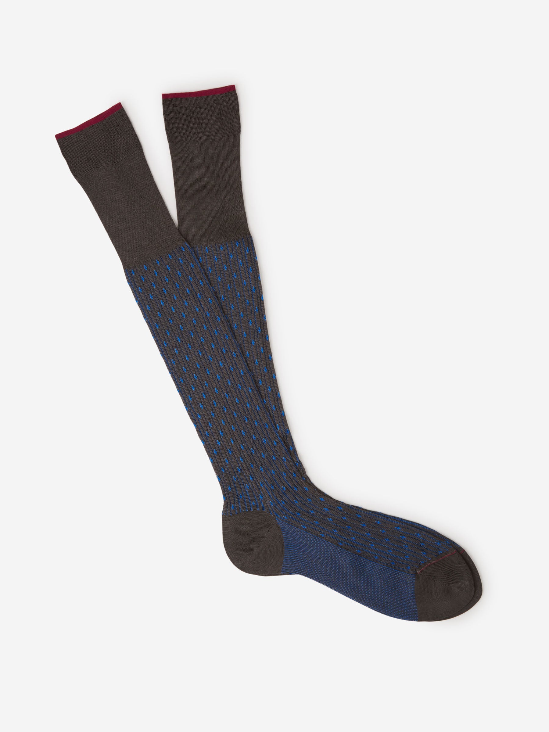 Gallo Hombre Barcelona Calcetines Motivo Lirios color Taupe sku 642-000379 01 - Foto 1