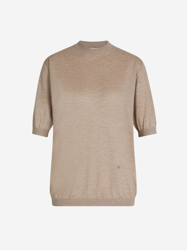 Bottega Veneta Mujer Barcelona Jersey Liso Cashmere color Caramelo sku 711-003160 01 - Foto 1