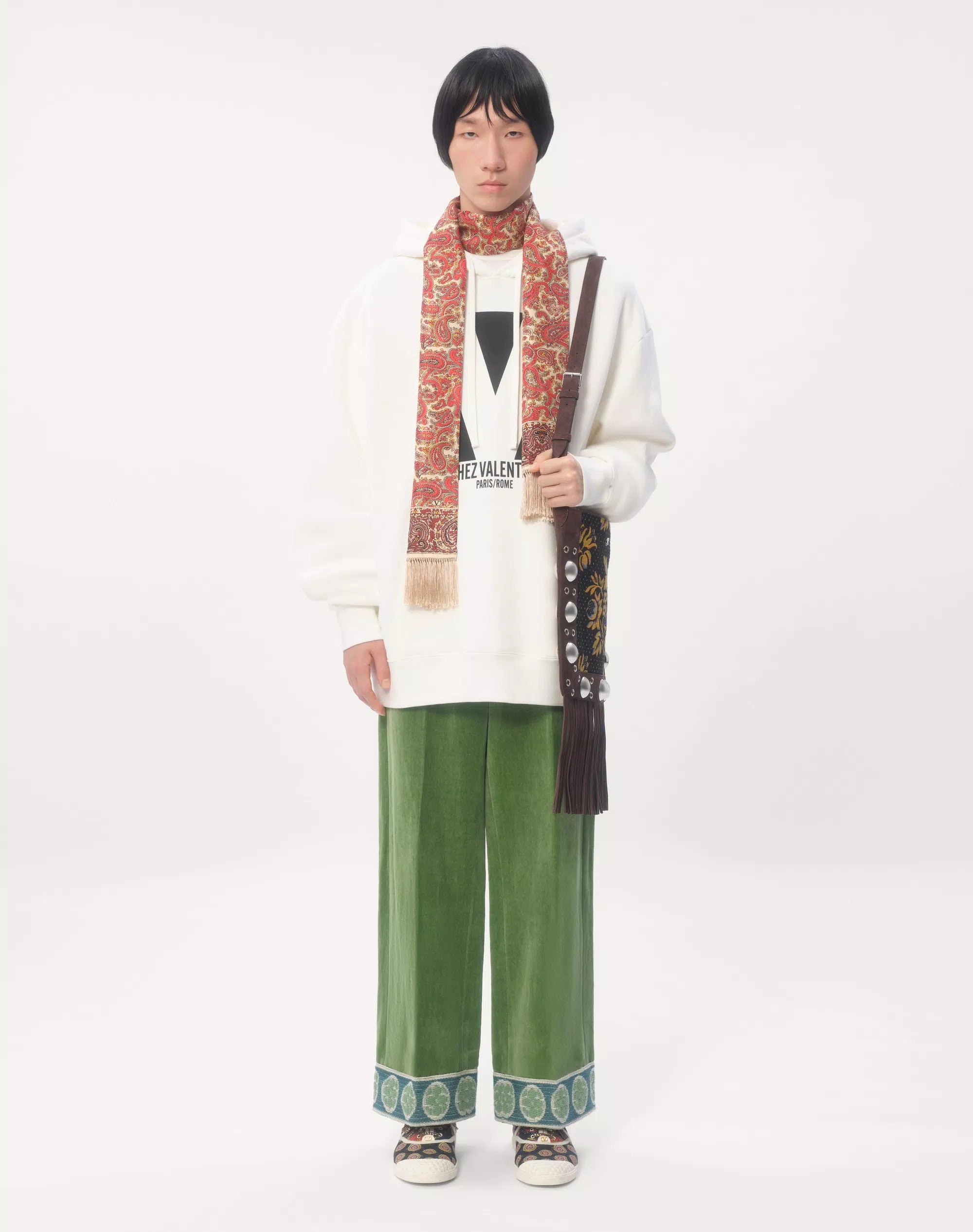 Cotton Hooded Sweatshirt