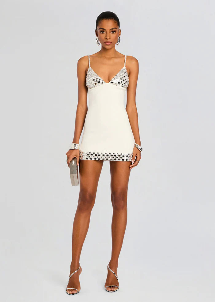 Retrofête Mujer Barcelona Vestido Mini Mya color Blanco sku 731-006017 01 - Foto 2