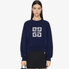 Givenchy Mujer Barcelona Jersey Logo Cashmere color Azul Marino sku 715-000140 01 - Foto 1