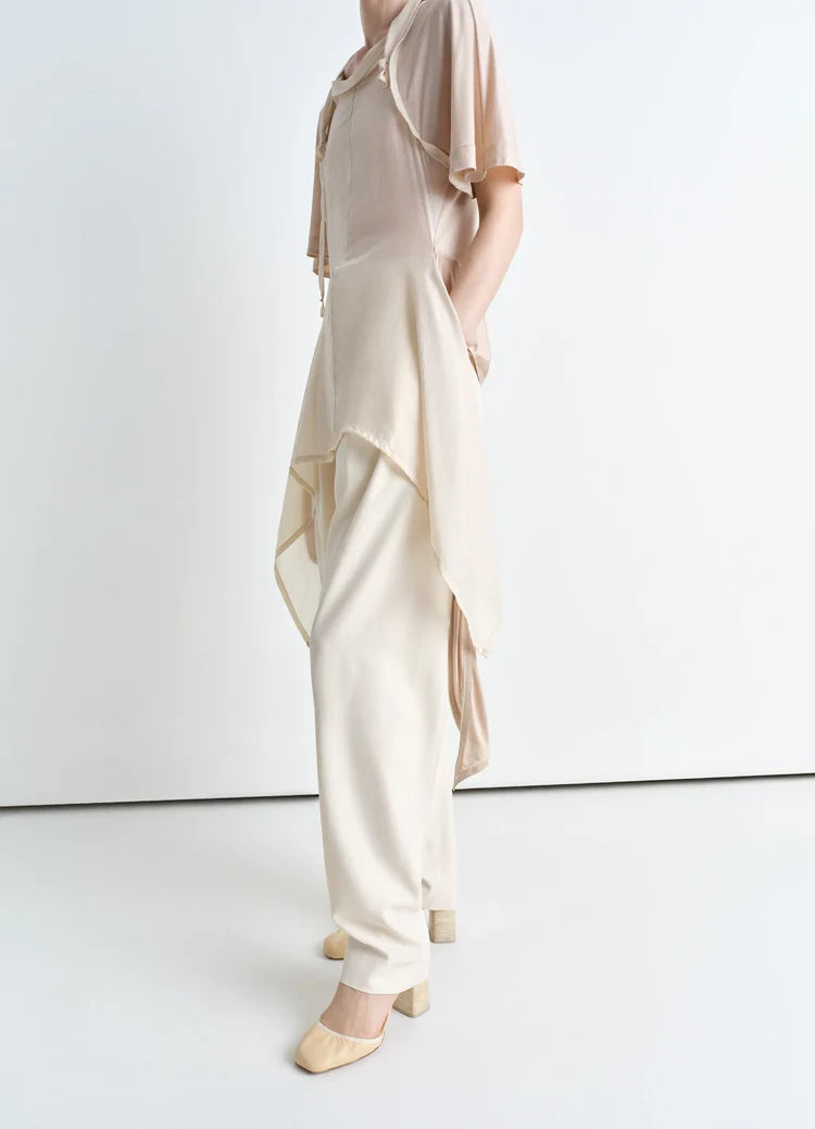Lemaire – Multi-Fabric Knot Top Mujer 703-002348 01 Lemaire – Multi-Fabric Knot Top Mujer 703-002348 01