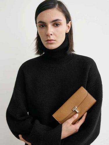 Cartera T-Lock piel