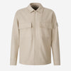 Stone Island Hombre Barcelona Sobrecamisa Lana Ghost color Beige sku 512-002317 01 - Foto 1