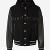 Givenchy Hombre Barcelona Chaqueta Bomber Logo color Blanco y Negro sku 512-002254 01 - Foto 1
