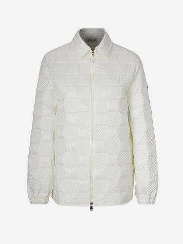 Moncler Mujer Barcelona Cazadora Técnica Texturizada color Blanco sku 772-001366 01 - Foto 1