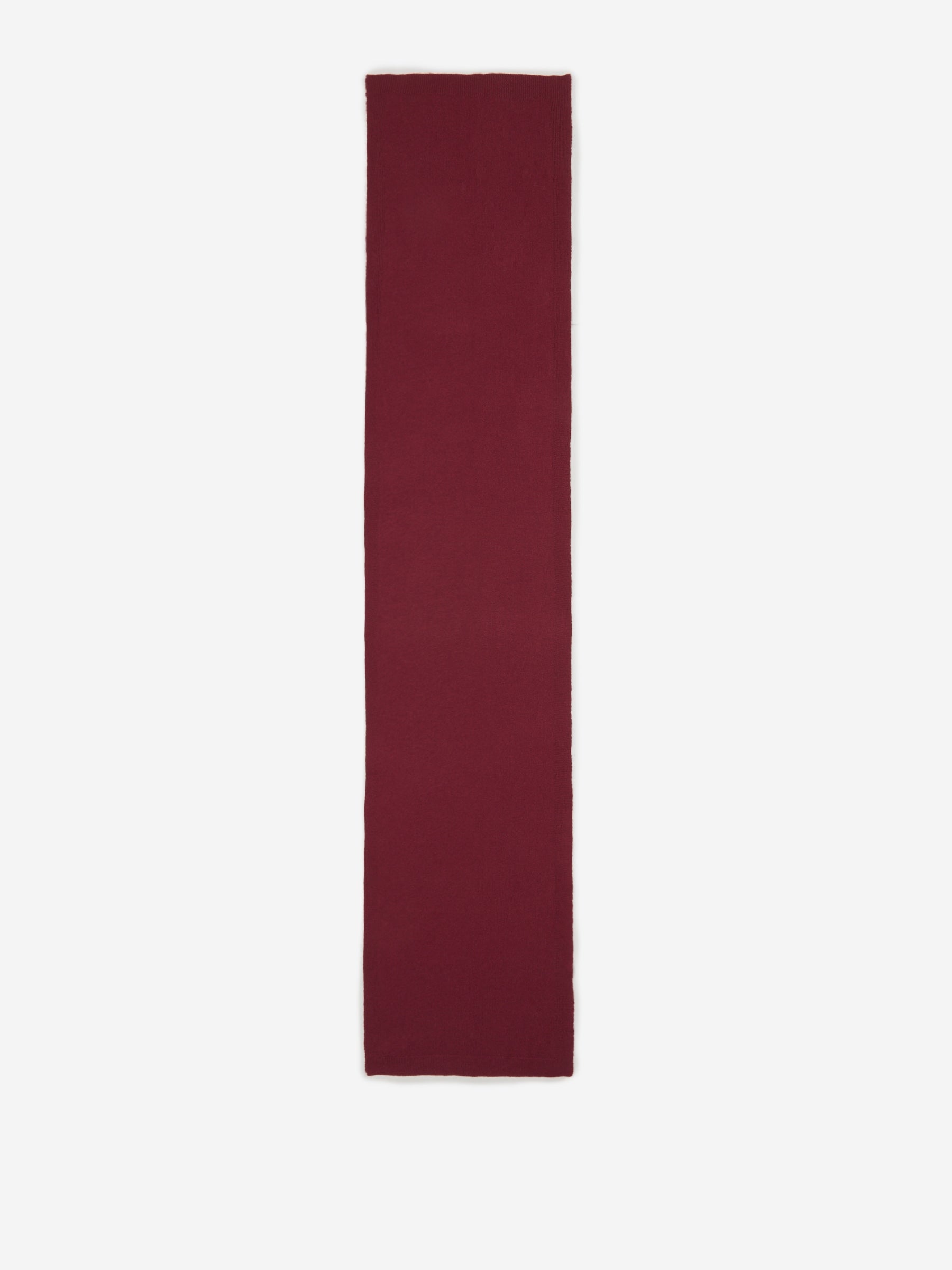 Santa Eulalia Hombre Barcelona Bufanda Lisa Cashmere color Burdeos sku 630-001322 03 - Foto 2