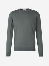 Santa Eulalia Hombre Barcelona Jersey Cashmere Y Seda color Verde Oscuro sku 542-002426 01 - Foto 1