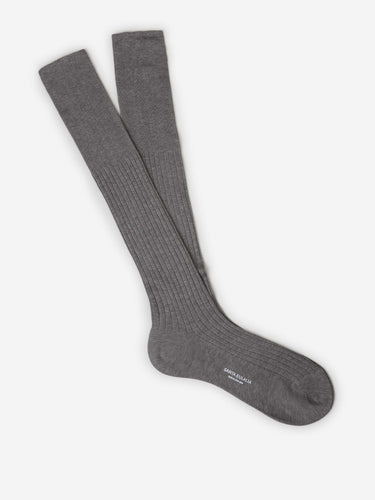 Santa Eulalia Hombre Barcelona Calcetines Largos Canalé color Negro sku 642-000177 10 - Foto 1