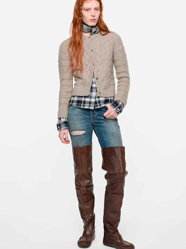 Layered Cardigan