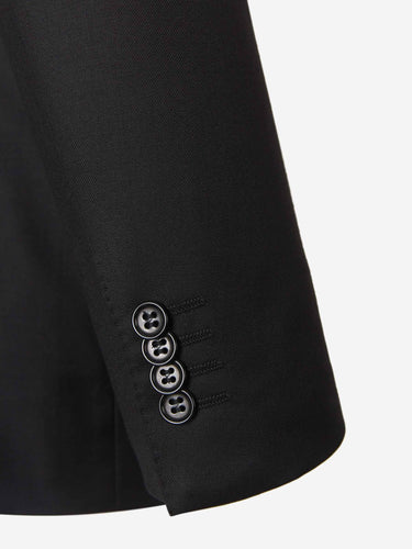 Canali Hombre Barcelona Traje Recto Lana color Negro sku 311-000337 02 - Foto 6