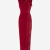 Roland Mouret Vestido Midi Bow color Cereza sku 721-000324 01
