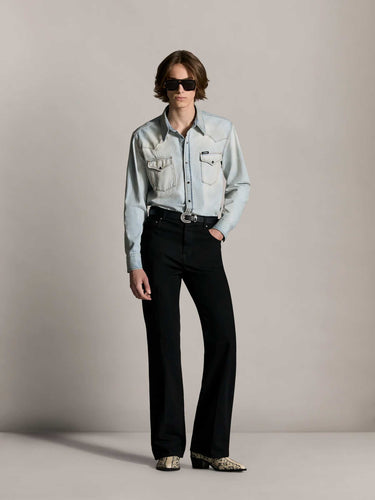 Camisa Denim Western